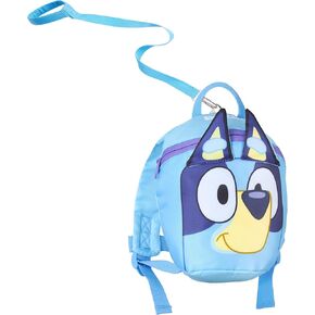 Bluey Backpack with Reins Toddler Backpack with Reins and Harness 1-4 Years (Blue)