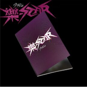 Stray Kids Album 樂-STAR Rock Star (Limited Version) 8th Mini Album with Pre-Order Benefit (1x Folded Poster & 4x Film Photocards)