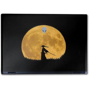 Laptop Skin Compatible with Alienware M16 R2 (2024) - Samurai - Premium 3M Vinyl Protective Wrap Decal Cover - Easy to Apply | Crafted in The USA by MightySkins