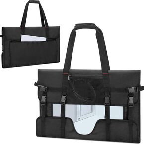 Trunab Portable Travel Bag Compatible with Starlink Gen 3, Large Pocket for Router, Adapter, Cables, Fits for Camping, Outdoor, RV Trip