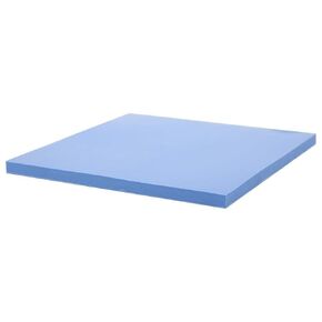 ViaGasaFamido Thermal Pad 100 x 100 x 5mm 1.5W/m-k Conductivity Heat Resistant Conductive Silicone Pad CPU GPU Heat Dissipation Silicone Sheet for Laptop Heatsink SSD IC LED Cooler