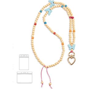 Beaded Lanyards for ID Badges and Keys, Cute Teacher Lanyard Retractable Natural Stone Lanyards for Women in Kuwait