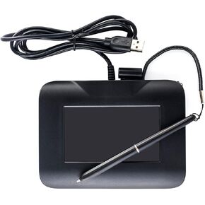 Electronic Signature Pad USB Signature Capture Pads for Computer Laptop with Windows 7,8,10,11,Signature Tool Included,4.3inch LCD Color Display with LCD Backlits