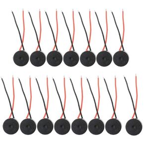 15PCS Buzzer DC 3-12V Wired Connector Active Electronic Buzzer 85dB