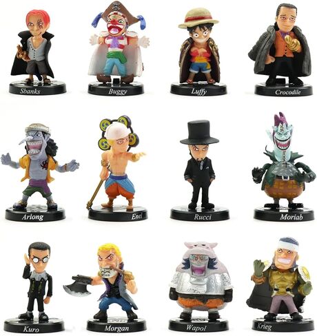 Anime Action Figures Sculpture Figurines for Boy Kids Children Adults Home Office Desktop Bookshelf Room Decor in Saudi Arabia