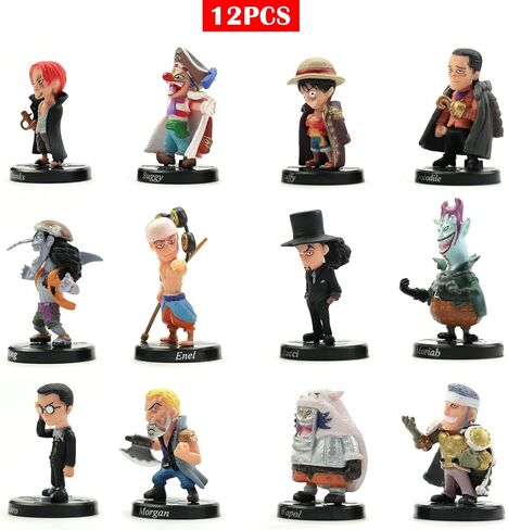 Anime Action Figures Sculpture Figurines for Boy Kids Children Adults Home Office Desktop Bookshelf Room Decor in Saudi Arabia