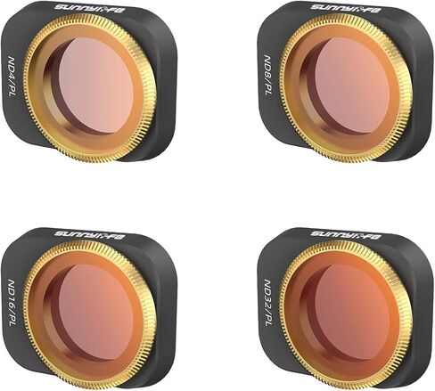 عدسة كاميرا Mini 3 Pro Filters لملحقات عدسة DJI Mini 3 Pro Drone (مرشحات خفيفة للغاية، الوزن الصافي لمرشح واحد أقل من 10 جم) (مجموعة مرشحات ND/PL (ND4/8/16/32) in Kuwait