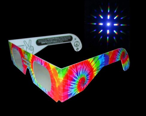 Rob's Super Happy Fun Store Fireworks Diffraction Glasses - 20-Pack in Kuwait