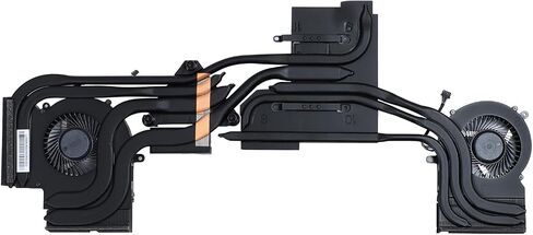 مروحة تبريد جديدة لوحدة المعالجة المركزية + وحدة معالجة الرسومات مع مبدد حراري لـ MSI GE65 GL65 GP65، لـ GE65 Raider، GL65 Leopard، GP65 Leopard، P/N: MS-16U1 MS-16U5 PAAD06015SL DC5V 0.55A، PABD07012SH DC5V 1.0A in Saudi Arabia