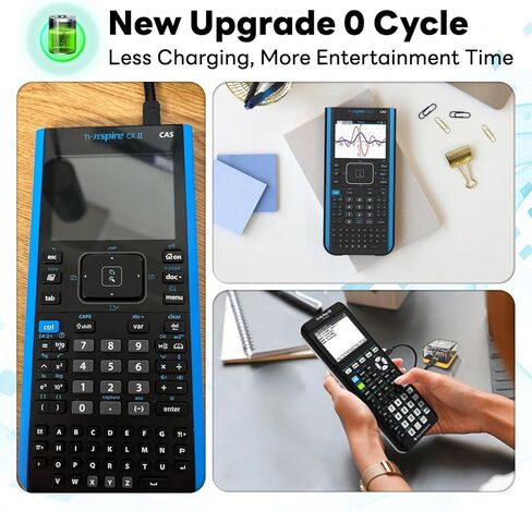 بطارية بديلة TI 84 Plus CE بقدرة 3200 مللي أمبير في الساعة، [𝟮𝟬𝟮𝟰 𝗡𝗲𝘄 𝗨𝗽𝗴𝗿𝗮𝗱𝗲𝗱] بطارية 3.7 فولت لبطارية Texas Instruments TI-84 Plus CE - الجزء رقم 3.7L1200SPA، P11P35-11- N01 in Kuwait