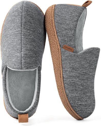 LongBay Women's Memory Foam House Shoes Cozy Brushed Jersey Slippers for Indoor Outdoor in Kuwait