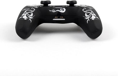 RALAN Dragon Controller Skin Silicone for PS5, Non-Slip Grip Cover Protector Compatible with PlayStation 5 Controllers with 2 Thumb Grip Caps in Saudi Arabia