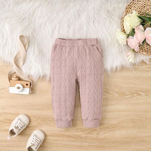 Baby Girl Clothes Outfits Fall Winter Ruffle Long Sleeves Cute Elephant Sweatshirt Pants Set 3-24 Months in Saudi Arabia