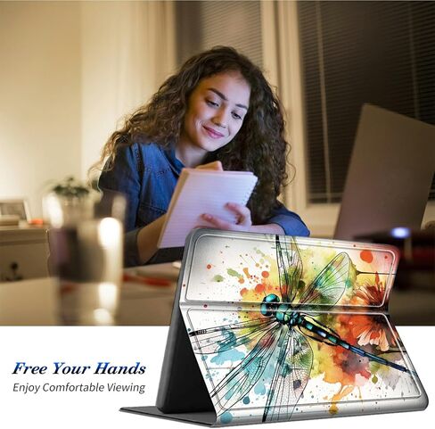 Case for 6.8 Inch Kindle Paperwhite (11th Generation 2021) and Kindle Paperwhite Signature Edition, Adjustable Stand Back Shell Protection Cover for Kindle Paperwhite 2021 E-Reader, Moon Butterfly in Kuwait