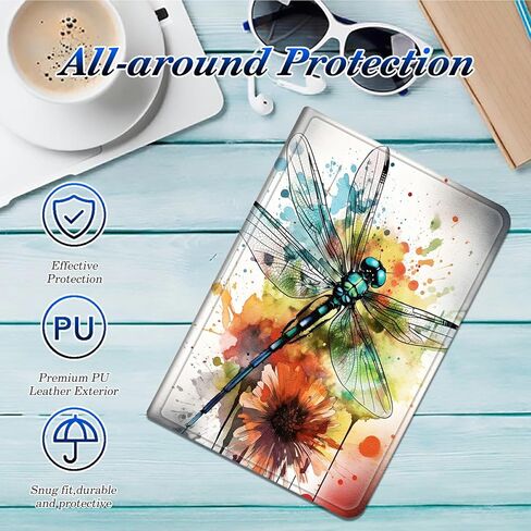 Case for 6.8 Inch Kindle Paperwhite (11th Generation 2021) and Kindle Paperwhite Signature Edition, Adjustable Stand Back Shell Protection Cover for Kindle Paperwhite 2021 E-Reader, Moon Butterfly in Kuwait