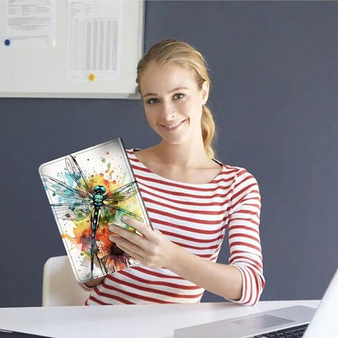 Case for 6.8 Inch Kindle Paperwhite (11th Generation 2021) and Kindle Paperwhite Signature Edition, Adjustable Stand Back Shell Protection Cover for Kindle Paperwhite 2021 E-Reader, Moon Butterfly in Kuwait