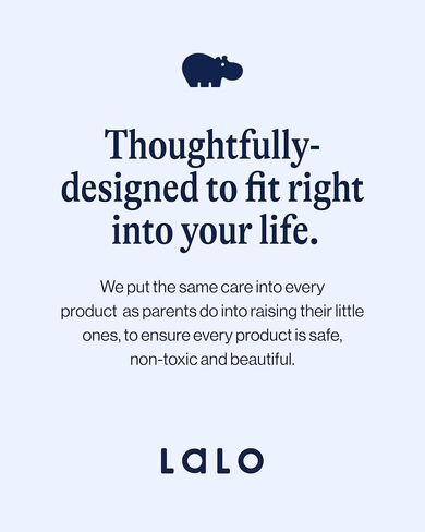 Lalo Bathtime Starter Kit - Modern Baby Bathtub, Rinse Cup & Spout Cover Bundle, Safe & Clean Design for Newborns, Minimalist Design, Easy to Clean, 25.3 x 18 x 7.7 in, 10 lb - Coconut in Saudi Arabia