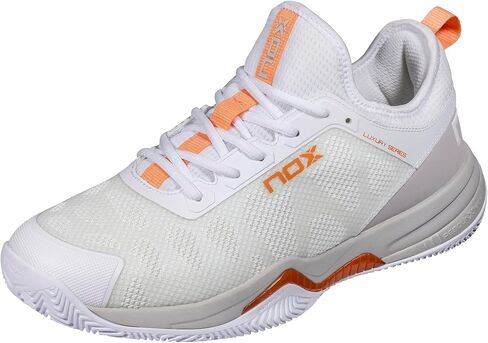 NOX NERBO 2023 Unisex Padel Shoes for Men & Women - Clinically Endorsed Padel Shoes Men, Lab Certified, Enhanced Stability with Lateral Support Padel Shoes Women, AGG Technology, Ortholite Comfort in Saudi Arabia