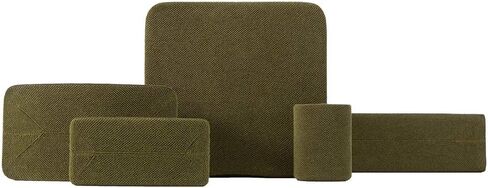 غطاء Soundskins لجهاز Sonos Sub - غطاء مكبر صوت مناسب حسب الطلب - نسيج محبوك ثلاثي الأبعاد، متوافق مع حوامل مكبر الصوت - رمادي خرساني in Kuwait