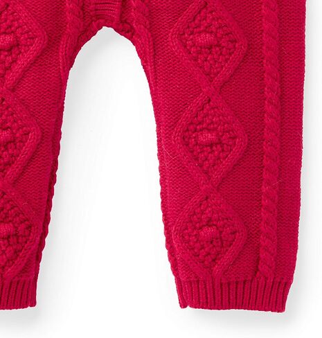 Hope & Henry Long Sleeve Organic Cotton Sweater Romper with Hood in Saudi Arabia
