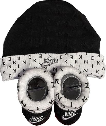 Nike Infant Baby 2 Piece Hat and Botties Set, Size 0-6 Months in Saudi Arabia