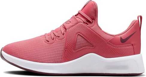 Nike Air Max Bella TR 5 Women's Workout Shoes (DD9285-602, Adobe/Platinum Tint/Fierce Pink/Dark Team Red) in Saudi Arabia