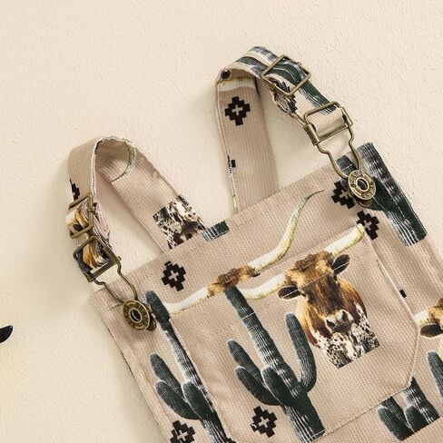 ملابس قصيرة للأطفال البنات الصغار على شكل صبار الحصان الغربي، بذلة بدون أكمام بحمالات، ملابس صيفية in Kuwait