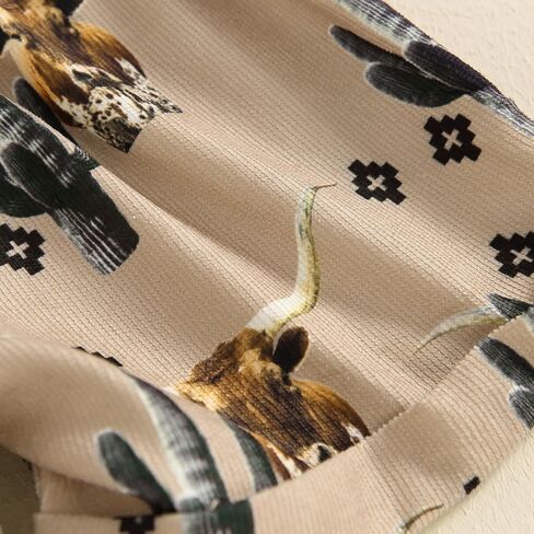 ملابس قصيرة للأطفال البنات الصغار على شكل صبار الحصان الغربي، بذلة بدون أكمام بحمالات، ملابس صيفية in Kuwait