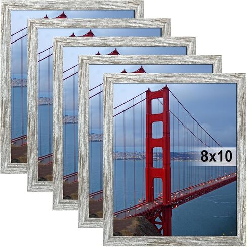 BESCRCL 11x14 Picture Frame Wall Hanging Photo Frame, Black, 5 Pack in Saudi Arabia