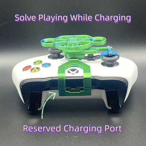 CHOWONE Xbox Series X|S وحدة تحكم ألعاب صغيرة لعجلة القيادة للتحكم عن بعد ملحق بديل لجهاز Xbox One لألعاب السباق مرفق عجلة القيادة (برتقالي ذهبي) in Saudi Arabia