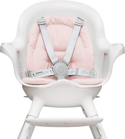 وسادة كرسي بون جروب إكسترا قابلة للغسل في الغسالة للاستخدام مع كرسي الأطفال المرتفع، وردي فاتح in Kuwait