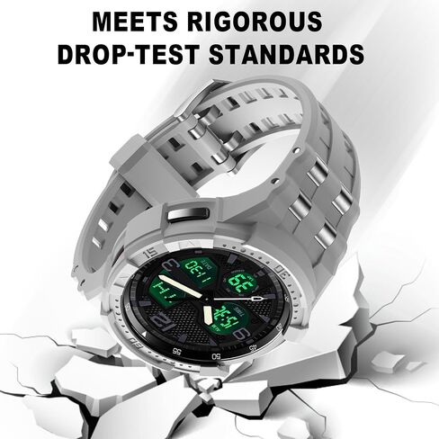 حزام T-ENGINE متوافق مع ساعة Samsung Galaxy Watch 6 الكلاسيكية مقاس 47 مم مع حافظة، حافظة متينة من قطعة واحدة مع حزام لهاتف Galaxy 6 Classic 47 مم (2023) in Kuwait
