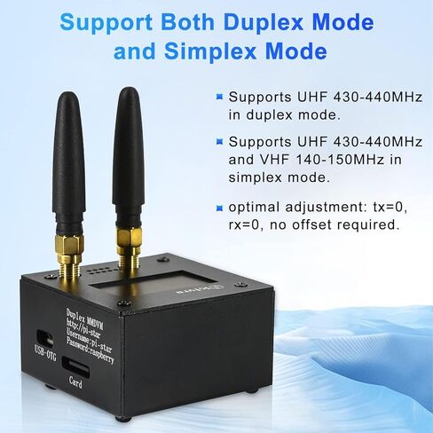 MMDVM Duplex Hotspot Board, Multi-Mode Digital Voice Modem Support YSF DMR NXD P25 DMR YSF DSTAR with Orange PI, Compatible with Windows Linux Android System in Kuwait