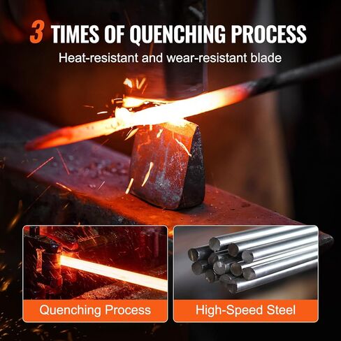 VEVOR Double Head Sheet Metal Nibbler Cutter, 360 Degree Metal Nibbler Drill Attachment with Extra Punch and Die, Cutting Hole Accessory and Step Drill Bit, for Straight Curve and Circle Cutting in Saudi Arabia