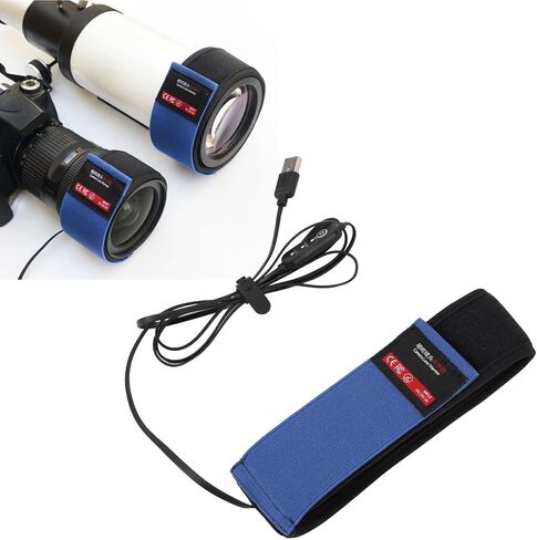 سخان عدسة USB، شريط سخان الندى قابل للتعديل يمنع العدسة من الندى والضباب والتكثيف، 3 إعدادات منظم لدرجة الحرارة، سخان عدسة عالمي للكاميرات والتلسكوبات in Kuwait