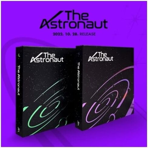 BTS JIN The Astronaut 1st Single Album CD + Folding Poster on Pack + Photobook + Lyric Card + Postcard + Graphic Sticker + Seal Sticker + Photocard + Tracking (Version 01) in Saudi Arabia