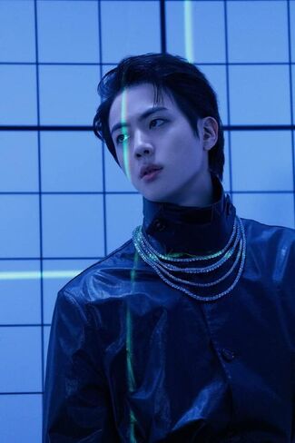 BTS JIN The Astronaut 1st Single Album CD + Folding Poster on Pack + Photobook + Lyric Card + Postcard + Graphic Sticker + Seal Sticker + Photocard + Tracking (Version 01) in Saudi Arabia