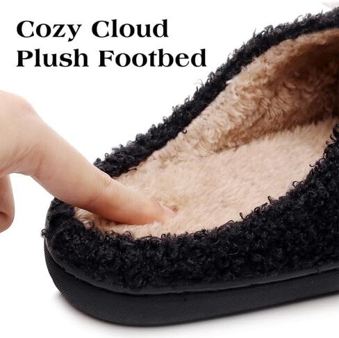 Menore Halloween Pumpkin Slippers for Womens Mens Plush Warm Spooky Lantern Pumpkin Slippers Fuzzy House Slippers Halloween Gifts For Girls Women Girlfriend in Saudi Arabia