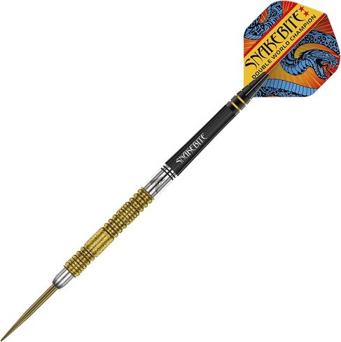 RED DRAGON Peter Wright Snakebite DWC Special Edition Gold Plus with Flights and Stems (shafts) in Saudi Arabia