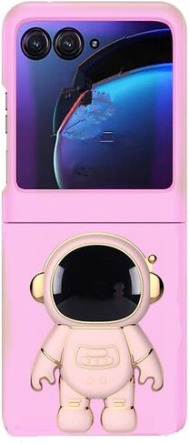 for Motorala Razr Ultra/Razr Plus 2025 Case Cute Love Heart Girly Design,Razr Ultra 2025 Phone Case Bling Glitter Pearl Soft Silicone Bumper with Bead Phone Strap for Moto Razr Plus 2025 for Women in Kuwait