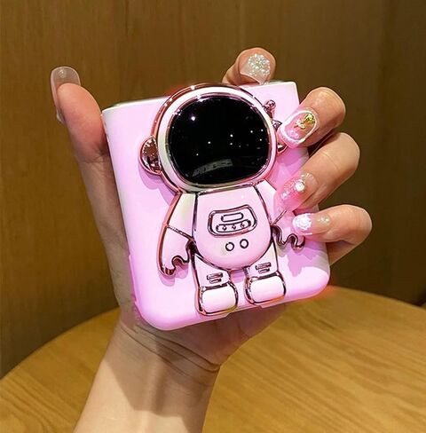 for Motorala Razr Ultra/Razr Plus 2025 Case Cute Love Heart Girly Design,Razr Ultra 2025 Phone Case Bling Glitter Pearl Soft Silicone Bumper with Bead Phone Strap for Moto Razr Plus 2025 for Women in Kuwait