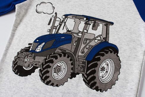 Family Feeling Little Boys Pajamas Sets 100% Cotton Long sleeve Pjs in Kuwait