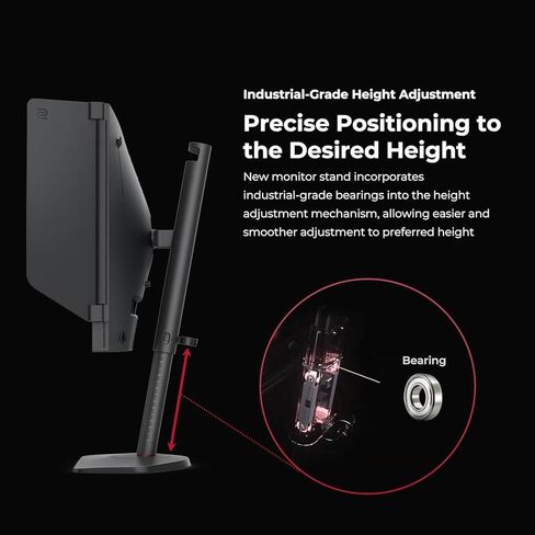 بينكيو زوي XL2586X | 24.1 | شاشة ألعاب Fast TN 540 هرتز للرياضات الإلكترونية | وضوح الحركة DyAc2 | 1080p | إعداد XL للمشاركة | غطاء التدريع | تعديل ارتفاع محمل الكرة من الدرجة الصناعية الجديدة in Kuwait