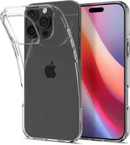 Spigen Liquid Crystal Designed for iPhone 16 Pro Case (2024) [Military-Grade Protection] - Crystal Clear in Saudi Arabia