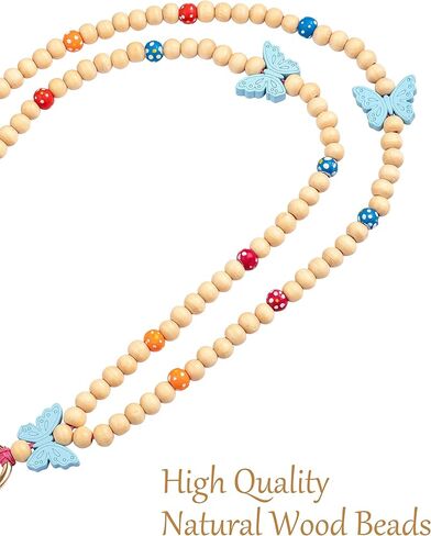 Beaded Lanyards for ID Badges and Keys, Cute Teacher Lanyard Retractable Natural Stone Lanyards for Women in Kuwait