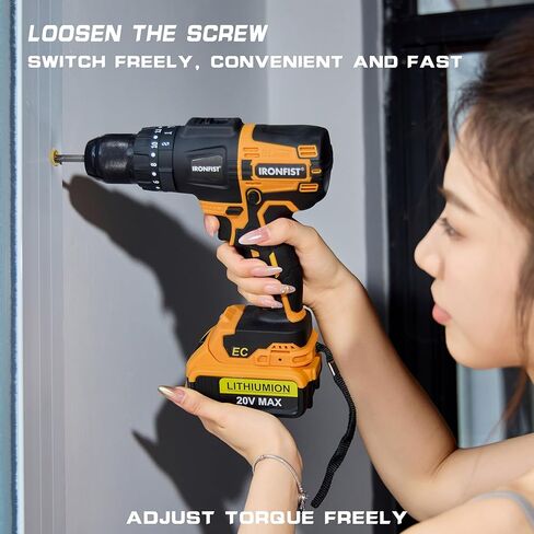 مجموعة أدوات كهربائية لاسلكية من IRONFIST لبطارية DEWALT 20V، اتصال رقاقة محرك بدون فرش، 5 رؤوس قابلة للاستبدال تشمل مثقاب الصدمات، مفتاح الربط، المنشار، الصنفرة، جهاز توجيه التشذيب (بدون بطارية) in Kuwait