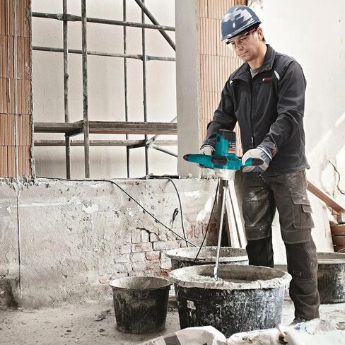 Cement Mixer, 2300W Portable Electric Concrete Mixer with 6 Adjustable Speed, Handheld Paint Mixer,Thinset Mixer for Mixing Mud, Cement, Mortar, Fodder in Saudi Arabia