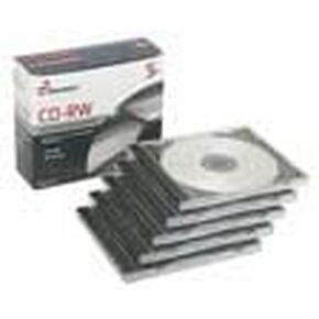 أقراص CD-RW - 5 أقراص لكل صندوق