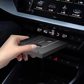 SoulBay Cassette Bluetooth Adapter for Car, Bluetooth 5.0 Tape Deck Player Stereo Bluetooth Converter with Rechargeable Battery for Vehicle Truck, Turns Your Tape Player into Bluetooth Receiver