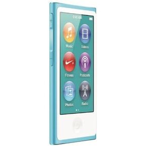 Apple iPod Nano 16GB Blue (7th Generation) (Renewed)